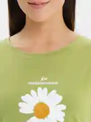 Лайм футболка женская хлопковая