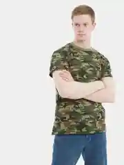 Лесной зеленый футболка мужская, хлопок 100%