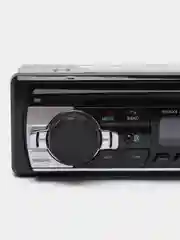 Магнитола 1 DIN, Bluetooth, USB, AUX, с пультом ДУ