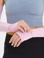 Розовый рукава, нарукавники спортивные