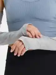 Серебряный рукава, нарукавники спортивные