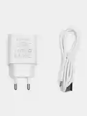 Быстрая зарядка micro BA72A Spring QC3.0, набор с кабелем Micro-USB, СЗУ, быстрая зарядка