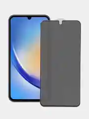 Черный защитное стекло антишпион Samsung Galaxy A34 5G / Самсунг Галакси А34 5Г