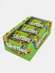 Драже в разноцветной глазури Skittles "Кисломикс", упаковка, 12 штук по 38 г