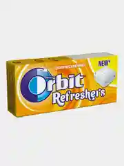 Жевательная резинка Orbit Refreshers, тропический вкус, освежающие кубики, 12 штук по 16 г