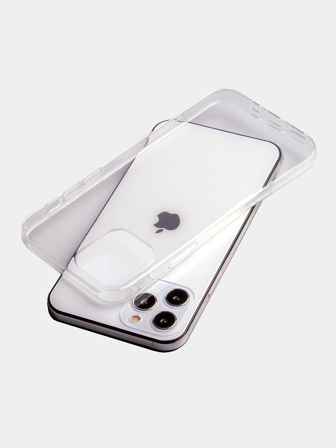 Чехол на iPhone 12 Pro, прозрачный, 1 мм