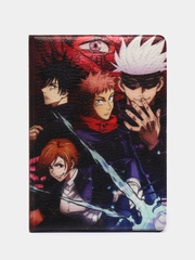 Обложка-чехол на паспорт "Магическая Битва" Jujutsu Kaisen