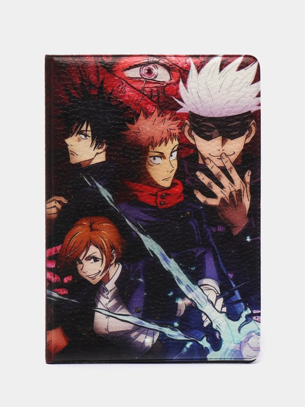 Обложка-чехол на паспорт "Магическая Битва" Jujutsu Kaisen