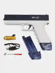 Водный пистолет детский GLOCK WATER GUN электрический на аккумуляторе / Детский пистолет