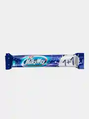 Шоколадный батончик Milky Way 1+1, нуга, молочный шоколад, 52 г
