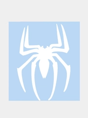 Наклейка на авто / машину / стекло "Паук Spider", 20 х 14 см