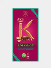 Шоколад молочный КОРКУНОВ, с цельным фундуком, 90 г