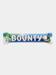 Шоколадный батончик Bounty, кокос, стандарт, 55 г
