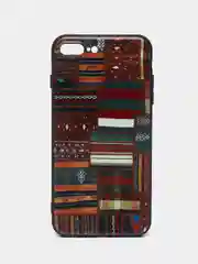Красный чехол с принтом iPhone 7+ / 8+ / X / X Max / 11 / 11 Pro Max