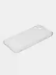 Чехол прозрачный плотный силиконовый с защитой камеры для iPhone (айфон)