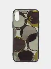 Угольный чехол с принтом iPhone 7+ / 8+ / X / X Max / 11 / 11 Pro Max