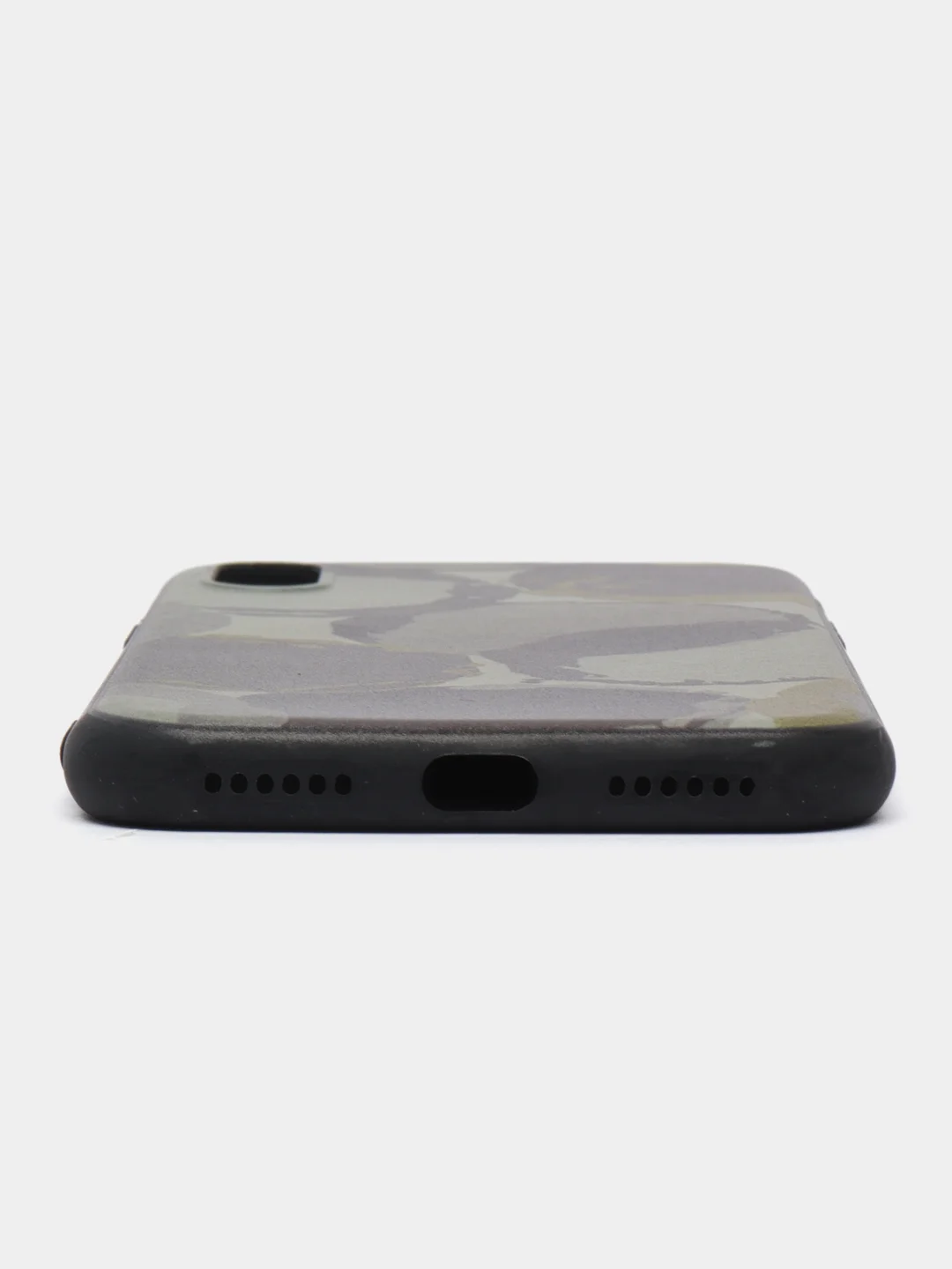 Угольный чехол с принтом iPhone 7+ / 8+ / X / X Max / 11 / 11 Pro Max