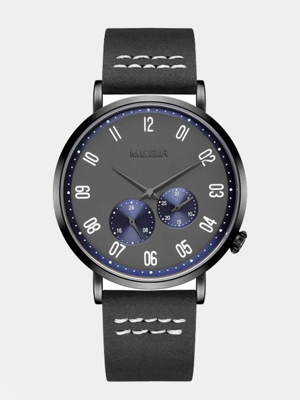Мужские наручные часы Megir ML1083G с хронографом, в подарочной упаковке