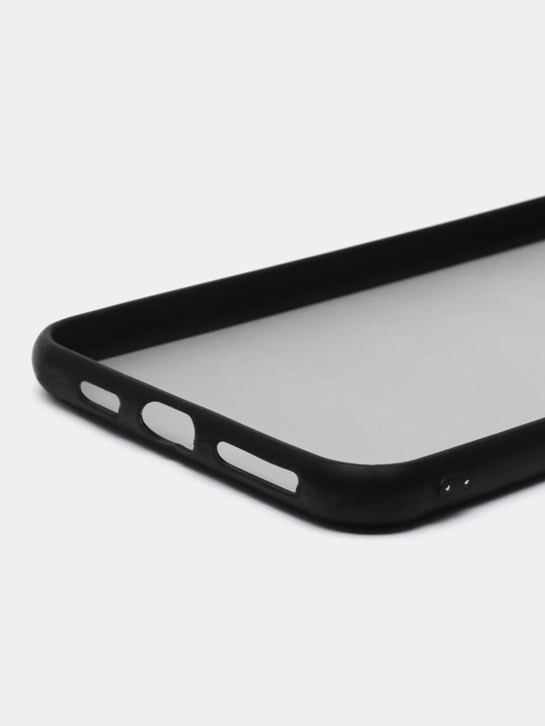 Черный чехол с принтом iPhone 7+ / 8+ / X / X Max / 11 / 11 Pro Max