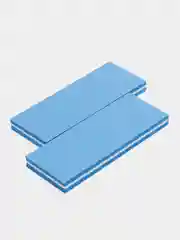 Баф мини, 10 штук, 100/180 г, для ногтей, маникюра и педикюра