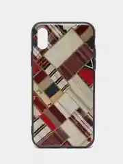 Алый чехол с принтом iPhone 7+ / 8+ / X / X Max / 11 / 11 Pro Max