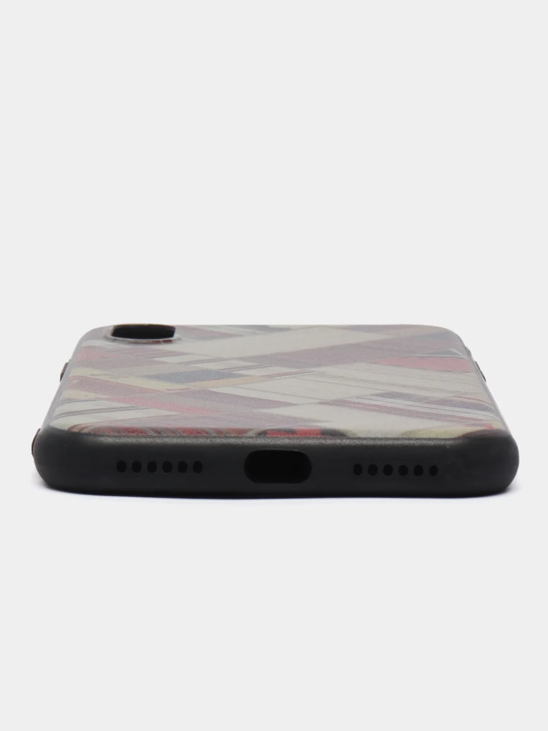 Алый чехол с принтом iPhone 7+ / 8+ / X / X Max / 11 / 11 Pro Max