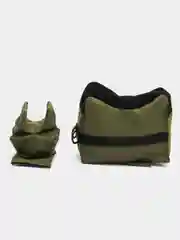 Зеленый упор-мешок для спортивной стрельбы