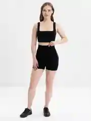 Черный корректирующие шорты
