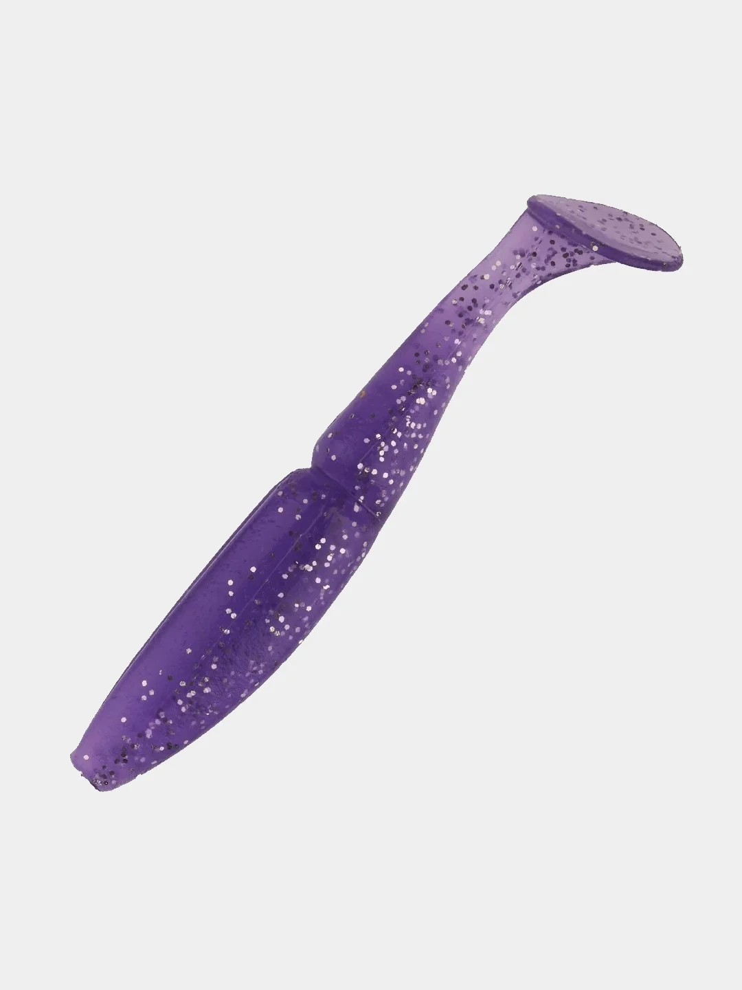 Белый приманка силиконовая Sawamura one up shad 6 (Япония)