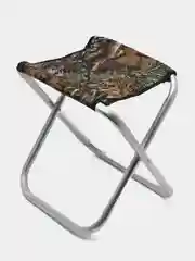 Стул алюминиевый, складной, без спинки