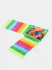 Зеленый воздушный змей с леской герои из мультфильмов / принцессы