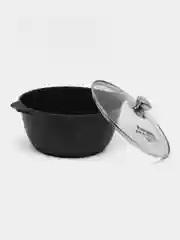 Кастрюля 1-10 л, Мечта, инновационное покрытие Granit black, толстостенная, казан