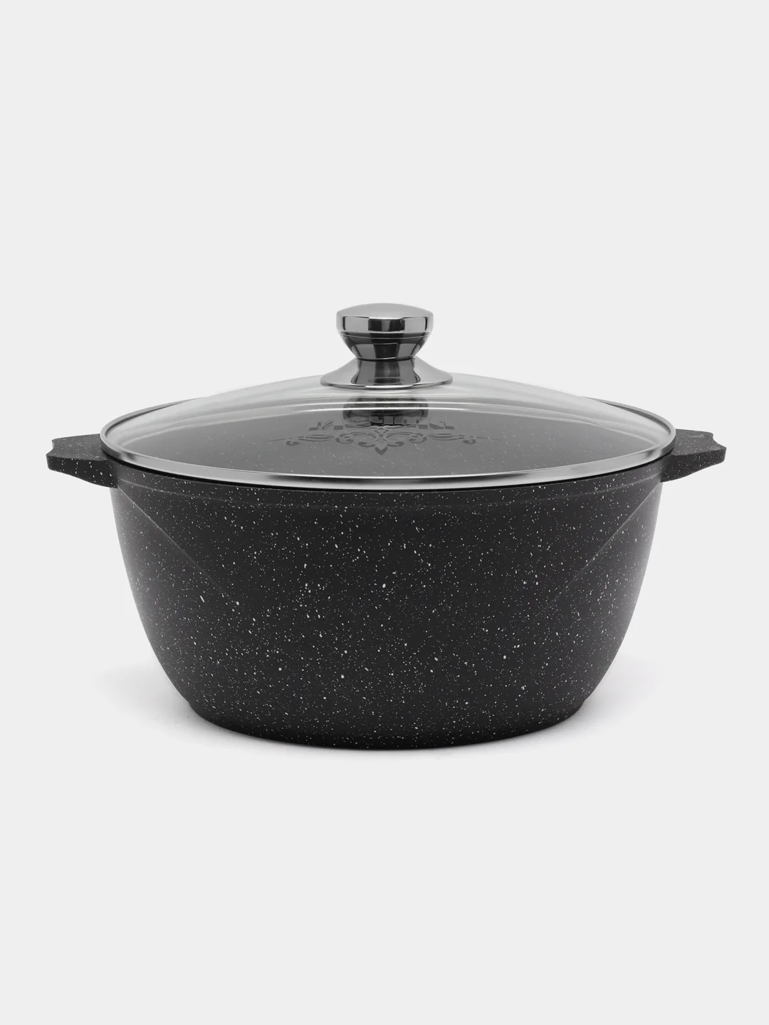 Кастрюля 1-10 л, Мечта, инновационное покрытие Granit black, толстостенная, казан