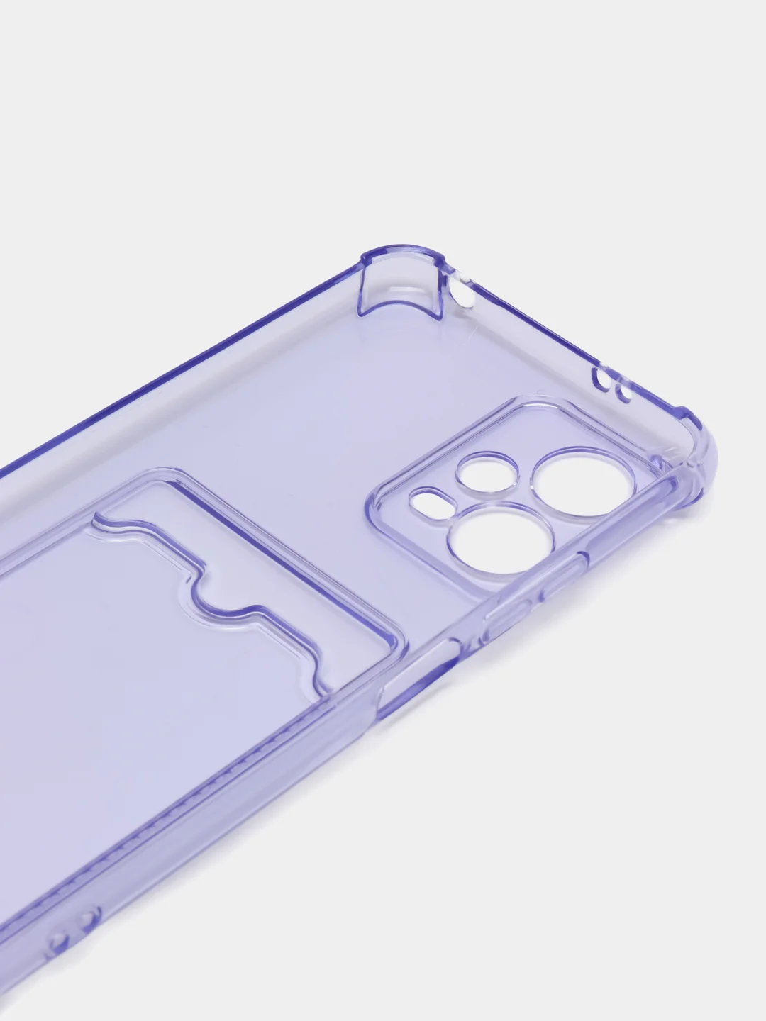 Лавандовый чехол для Xiaomi POCO X5 5G (Сяоми Поко Х5 5 Джи), с карманом для карт