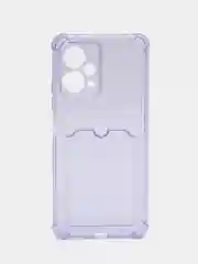 Лавандовый чехол для Xiaomi POCO X5 5G (Сяоми Поко Х5 5 Джи), с карманом для карт