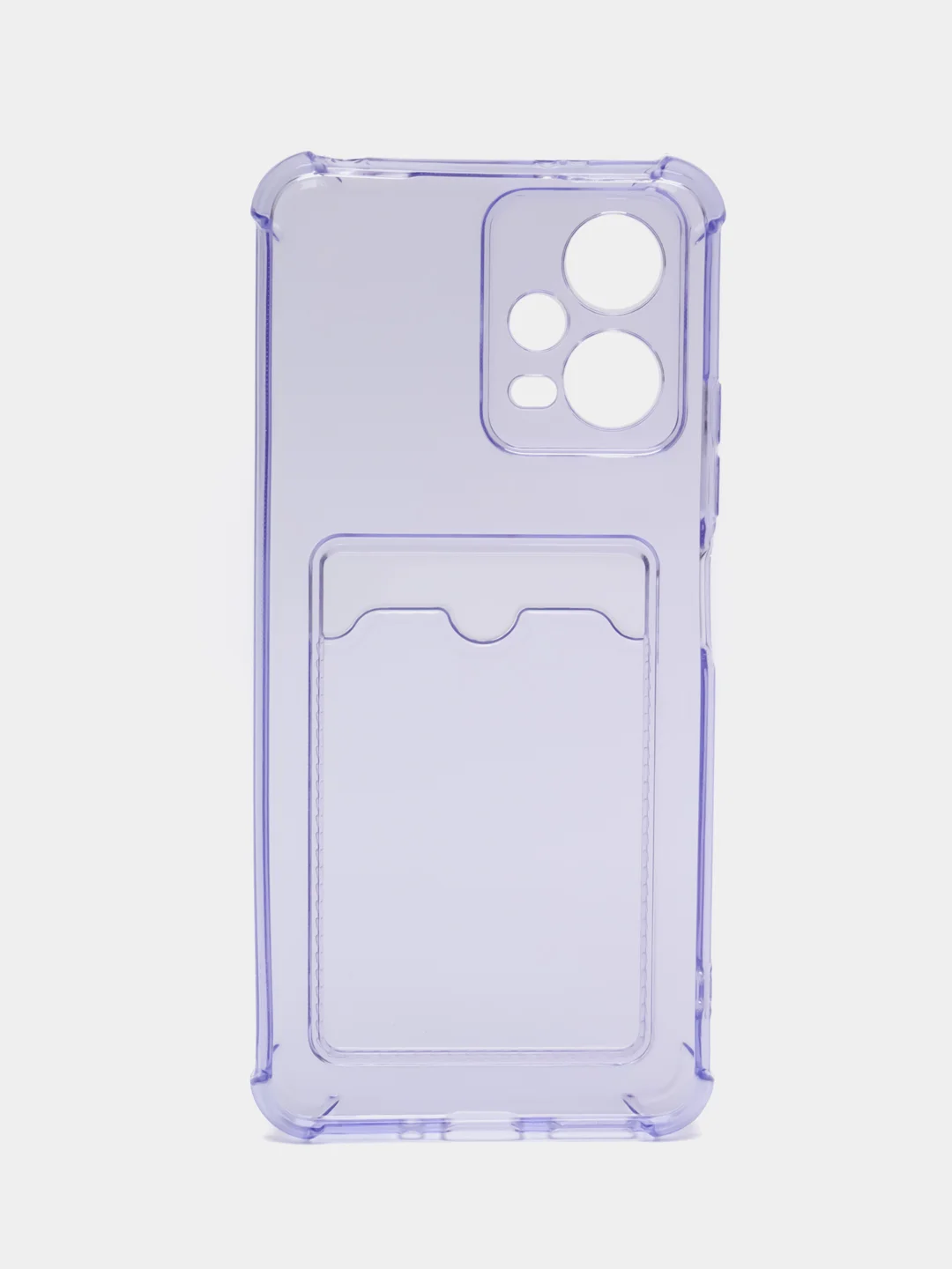 Лавандовый чехол для Xiaomi POCO X5 5G (Сяоми Поко Х5 5 Джи), с карманом для карт