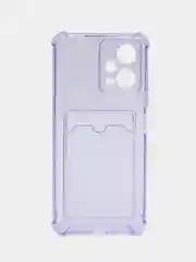 Лавандовый чехол для Xiaomi POCO X5 5G (Сяоми Поко Х5 5 Джи), с карманом для карт