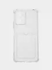 Прозрачный чехол для Xiaomi POCO X5 5G (Сяоми Поко Х5 5 Джи), с карманом для карт