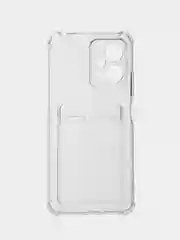 Прозрачный чехол для Xiaomi POCO X5 5G (Сяоми Поко Х5 5 Джи), с карманом для карт