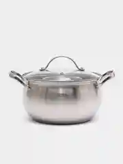 Кастрюля Vetta "Женева", со стеклянной крышкой, индукция, 20 х 11,5 см, 3,8 л