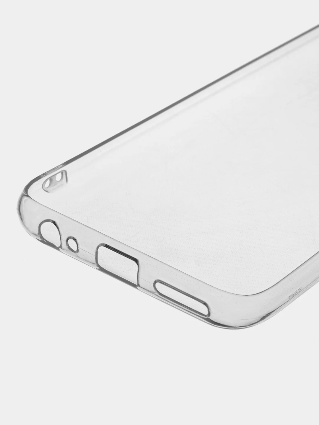 Прозрачный силиконовый чехол "КАРТОФАН" для Infinix Smart 6 HD, с защитой камер
