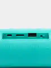 Бирюзовый портативная беспроводная блютуз колонка Charge mini 2+ c блютуз, FM радио, SD-card