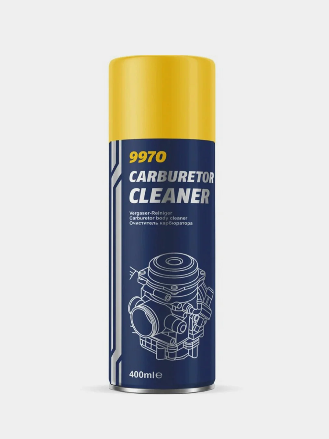 Очиститель карбюратора MANNOL CARBURATOR CLEANER, 400мл. Аэроз., 9970