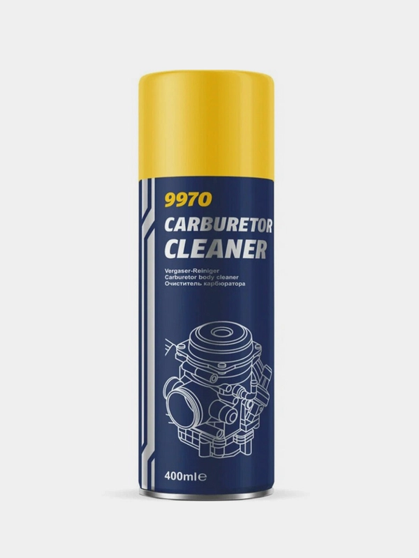 Очиститель карбюратора MANNOL CARBURATOR CLEANER, 400мл. Аэроз., 9970