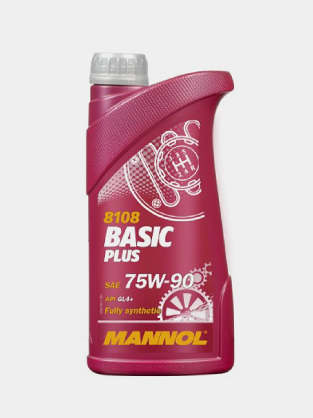 Трансмисионное масло MANNOL BASIC Plus Getriebeoel SAE 75W90 GL4+, 8108
