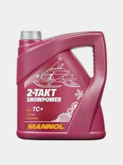 Моторное масло MANNOL 2-TAKT SNOWPOWER 4л, Синтетическое, 7201-4
