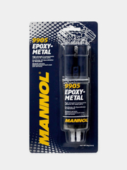 Клей эпоксидный "Жидкий металл" MANNOL EPOXI-METALL 9905, 30гр.
