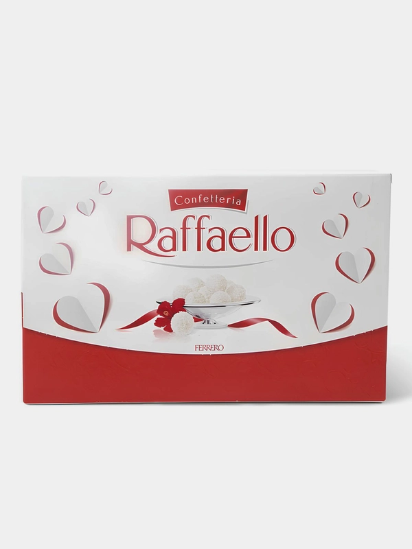 Конфеты в коробке Raffaello, с цельным миндалём в кокосовой обсыпке, 90 г