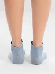 Серый женские носки из хлопка