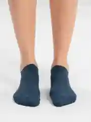 Синий носки короткие